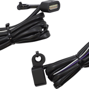 Marker Lights - White/Amber - Black