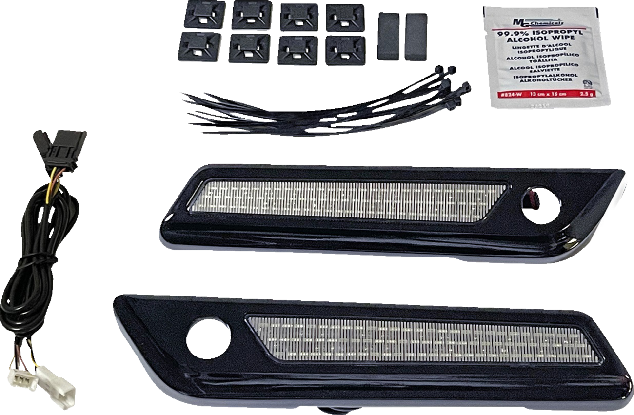 Latch Light - Saddlebag - Smoke - Black