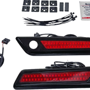 Latch Light - Saddlebag - Dual Color - Red - Black