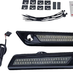 Latch Light - Saddlebag - Dual Color - Smoke - Black