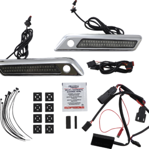 Latch Light - Saddlebag - Dual Color - Smoke - Chrome