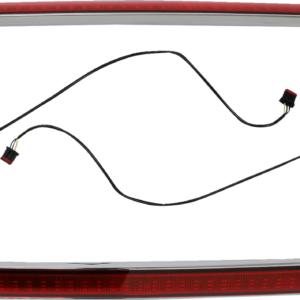 Marker Light - Saddlebag - Red - Chrome
