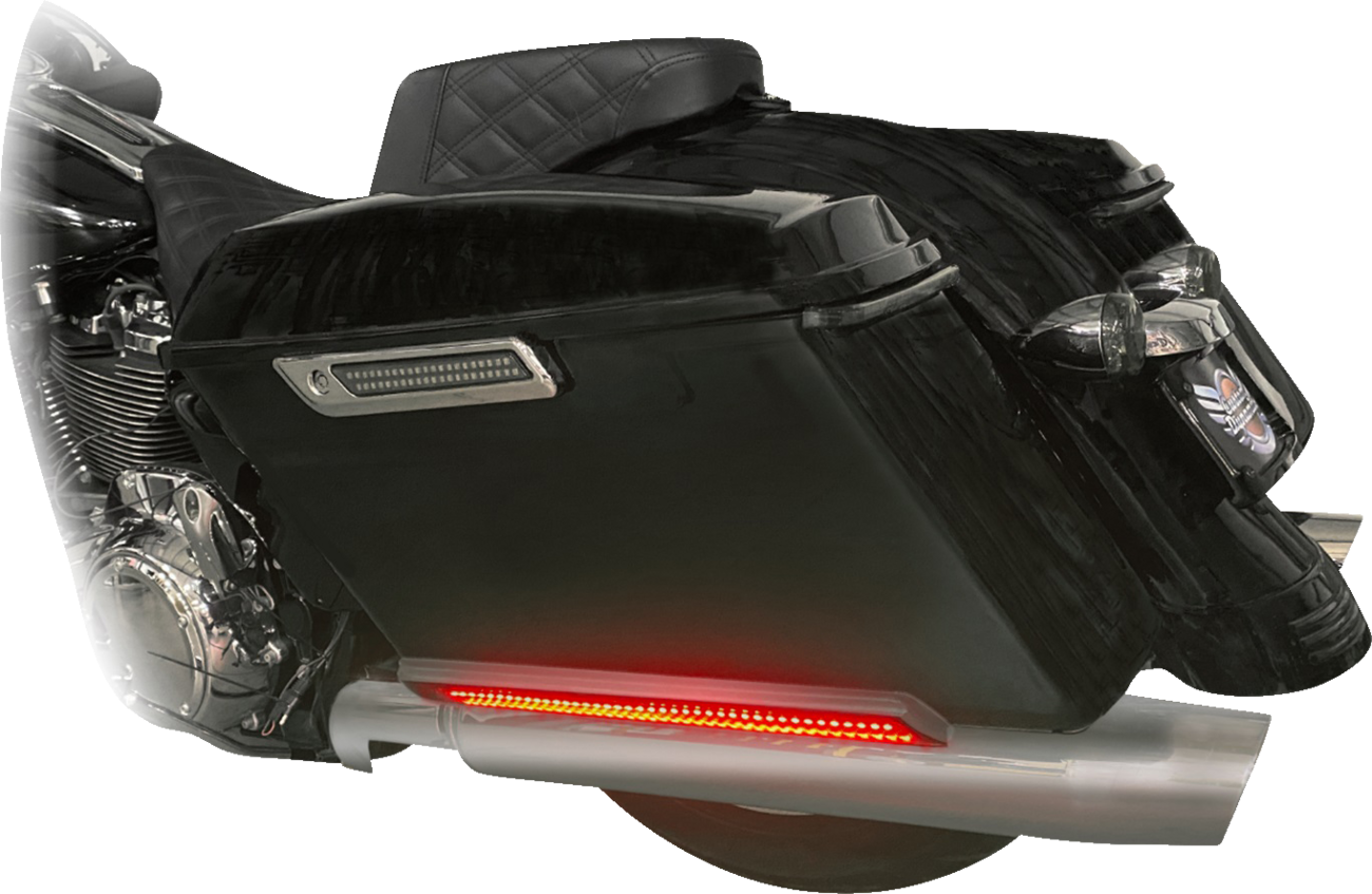 Marker Light - Saddlebag - Smoke - Chrome