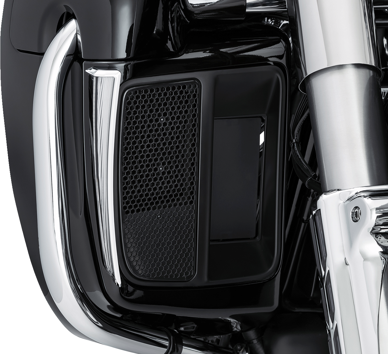 Lower Fairing Lights - Chrome