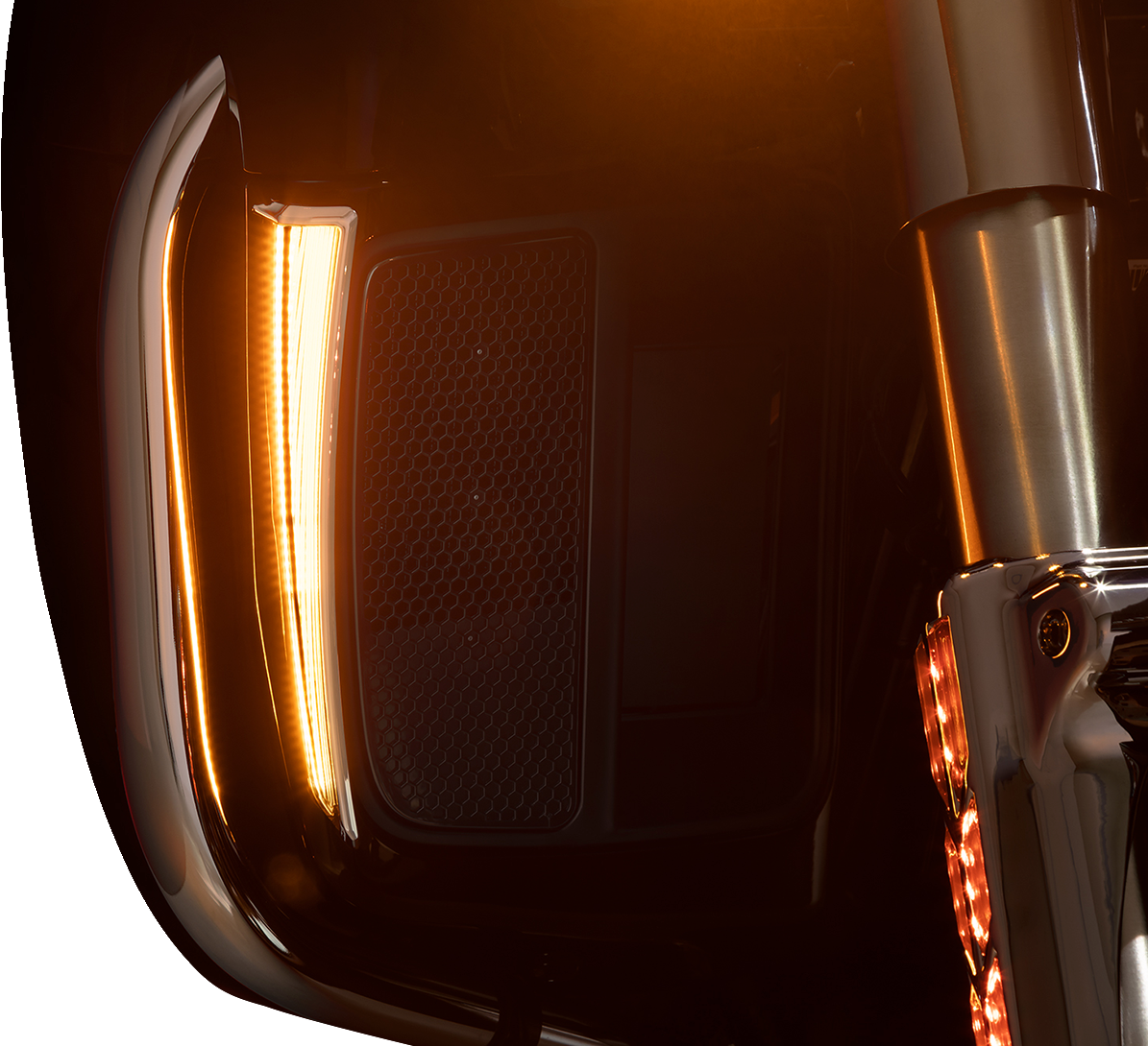Lower Fairing Lights - Chrome - Image 3