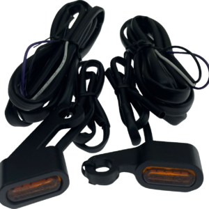 Marker Lights - Black - Amber Lens - '04-'13 XL