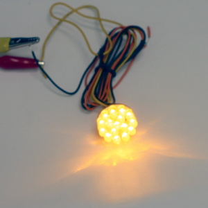 1" Universal LED Cluster - Amber