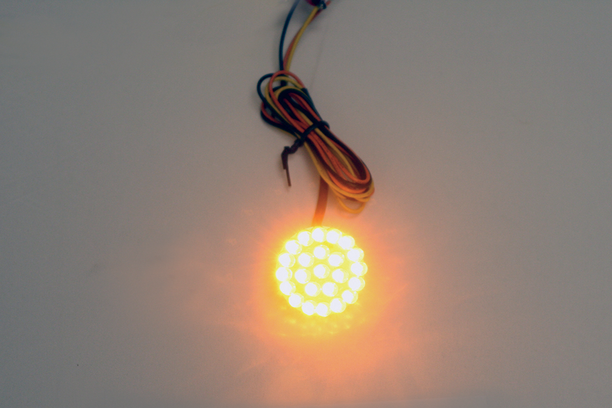 1.25" Universal LED Cluster - Amber - Image 2