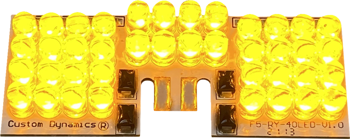 LED Fender Tip Boards - Amber - Image 2