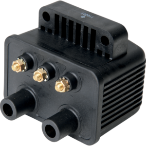 Single-Fire Ignition Coil - Harley Davidson - Black