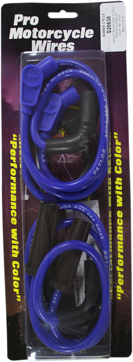 Spark Plug Wires - Blue - FL - Image 2