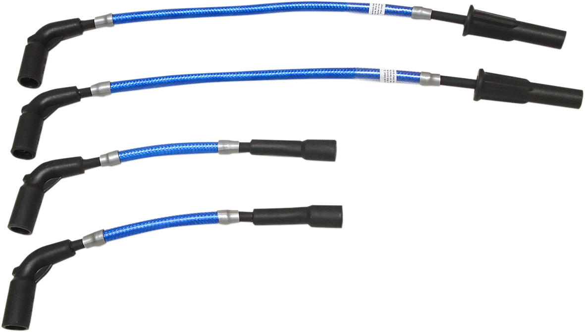 Spark Plug Wire Set - Blue - Softail '18+
