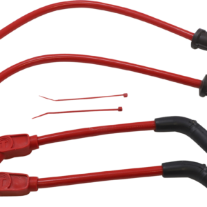 Spark Plug Wires - 10.4 mm - Red