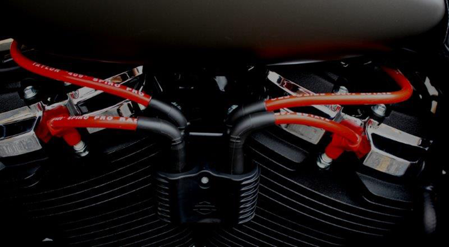 Spark Plug Wires - 10.4 mm - Red - Image 2