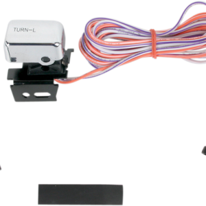 Switch Kit - Left-Side - Turn Signal - Chrome