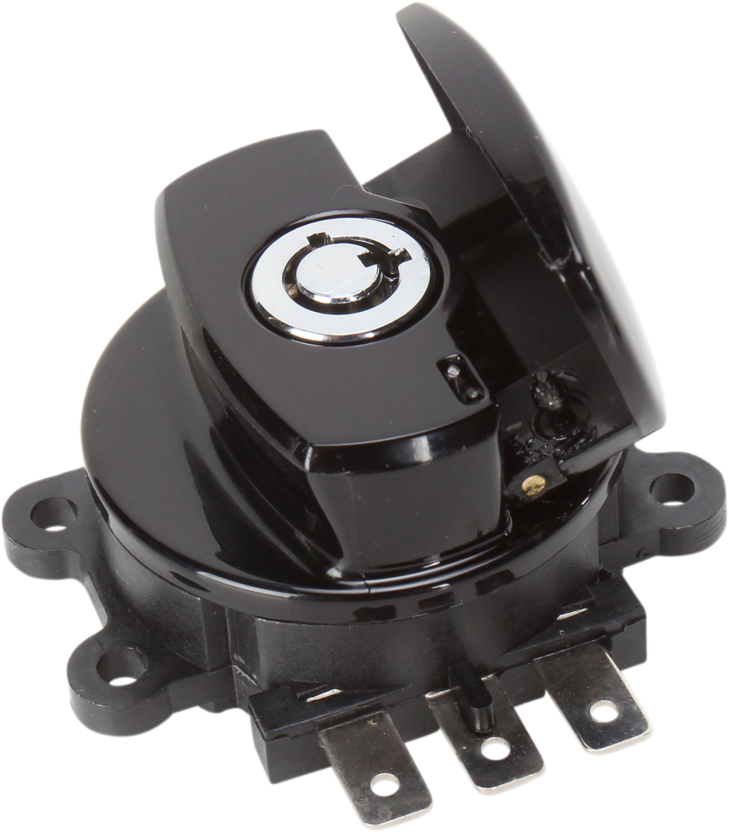 Side Hinge Ignition Switch - Gloss Black