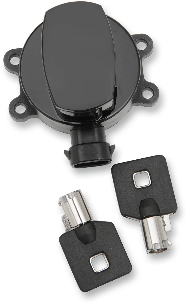 Side Hinge Ignition Switch - Gloss Black