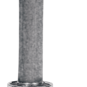 Hex Fuel Valve - Flag Chrome - 22 mm