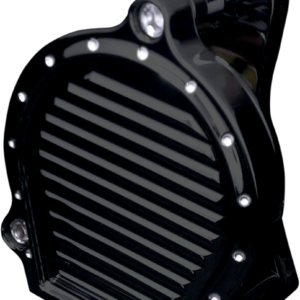 Billet Aluminum Horn - Dimpled - Black