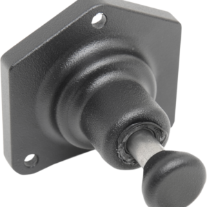 Solenoid End Cover - Starter Buttons - Black