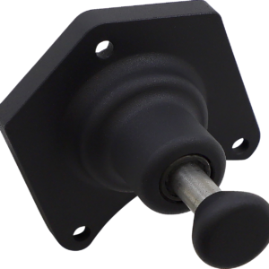 Solenoid End Cover - Starter Buttons - Black