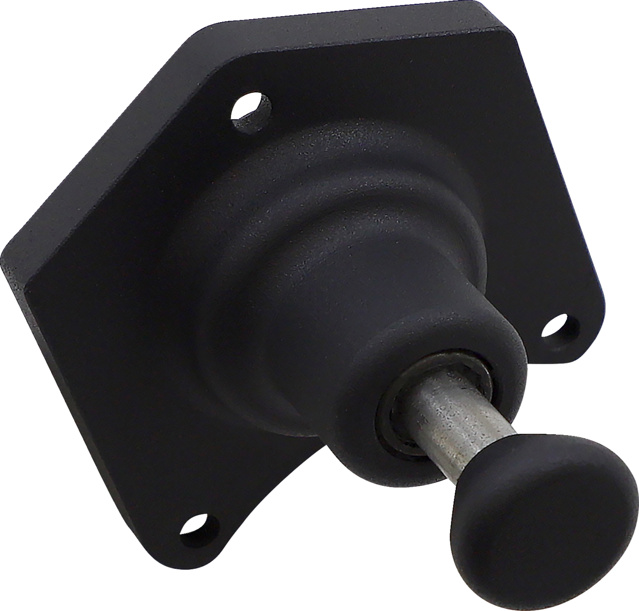 Solenoid End Cover - Starter Buttons - Black