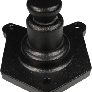 Solenoid End Cover - Starter Buttons - Black