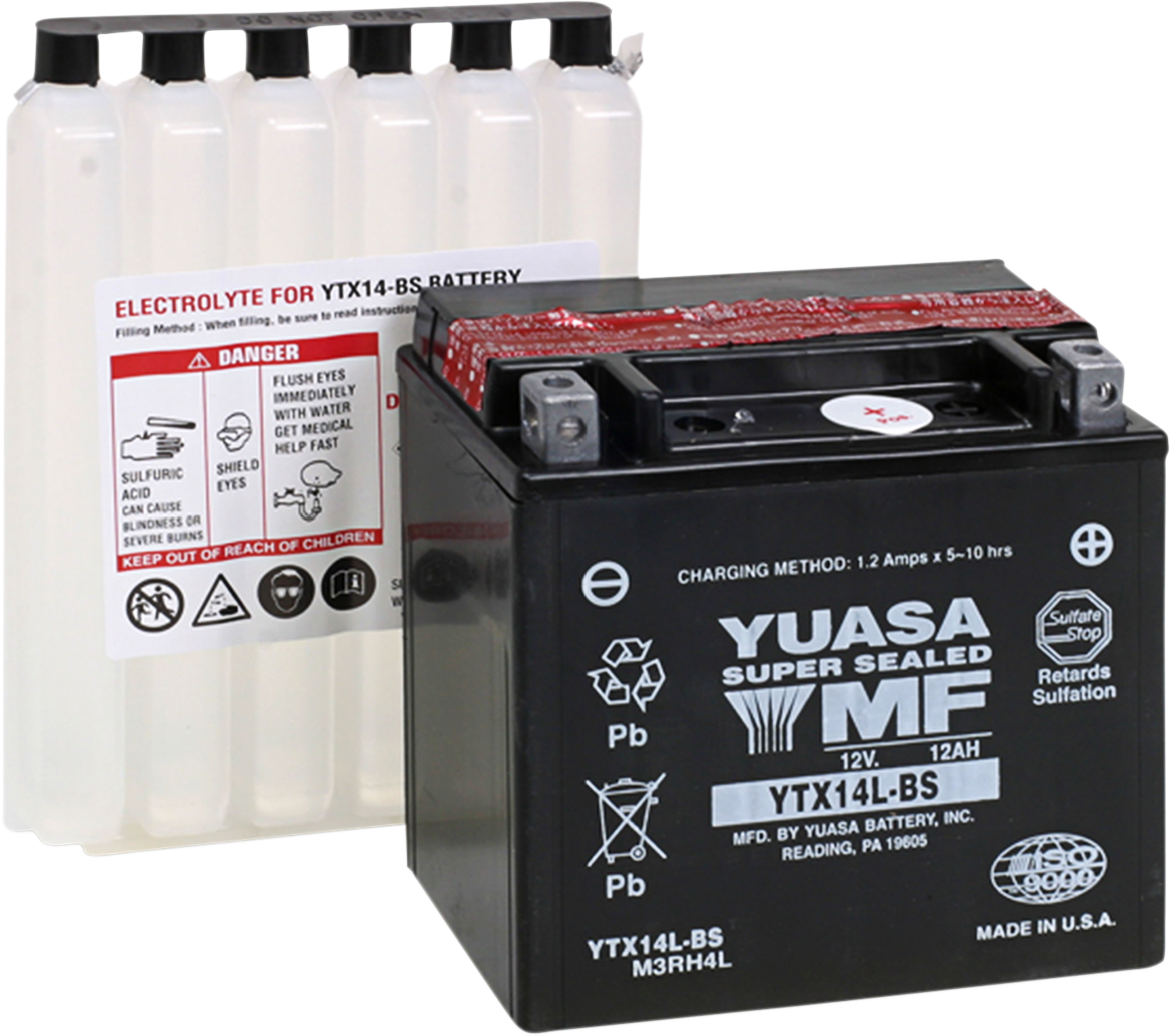 AGM Battery - YTX14L-BS - .69 L