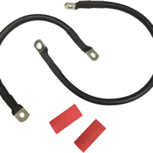 Black Battery Cable Set - '86-'03 XL