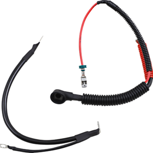 Black Battery Cable Set - '09-'13 FLH/T