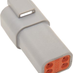 Deutsch Receptacle - 4 Pin - Gray