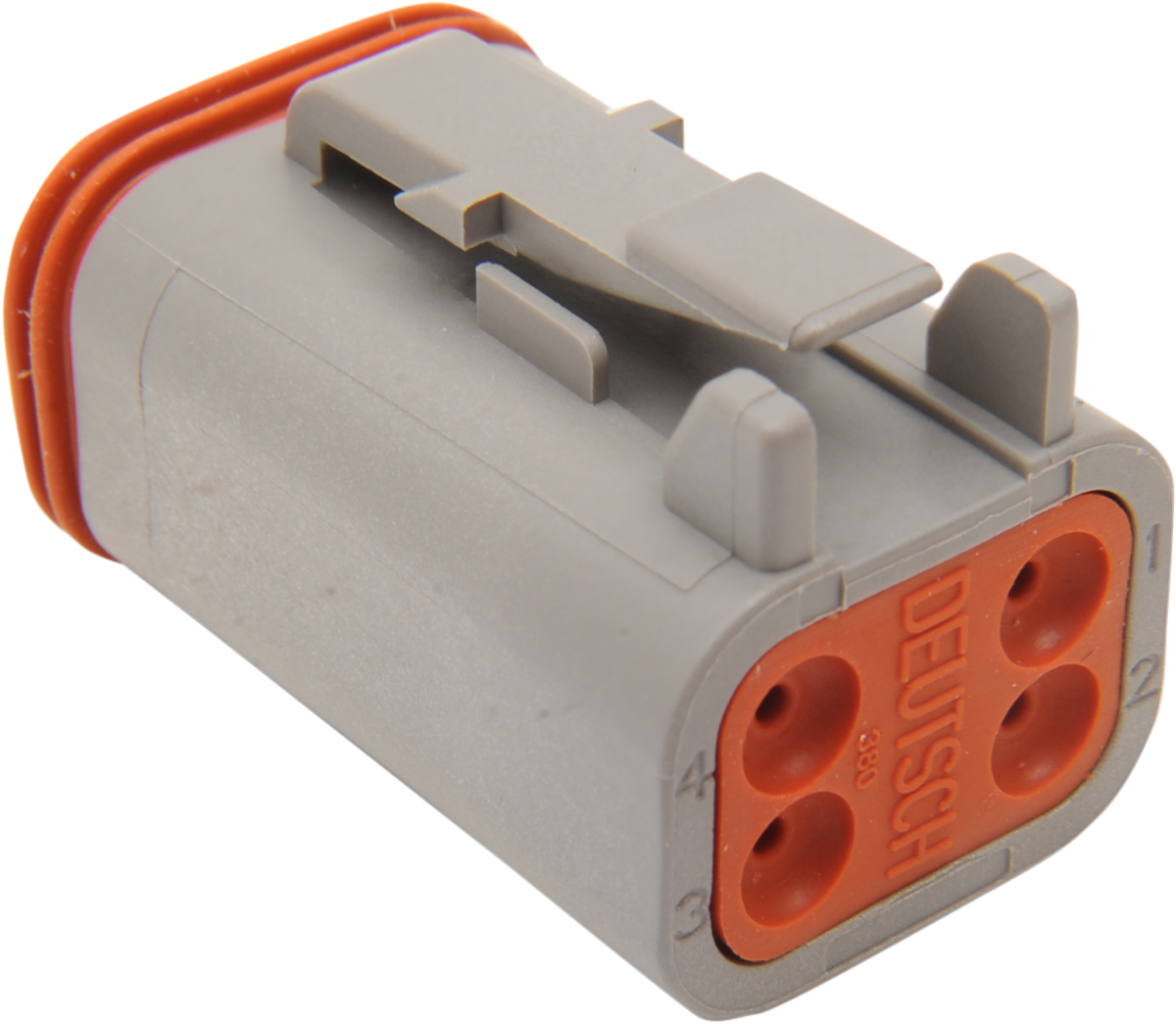 Deutsch Plug - 4 Pin - Gray - Image 2