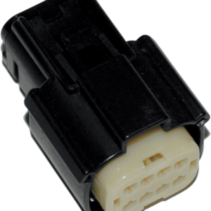 Molex MX 150 Connector - 8 Pin Female - Black