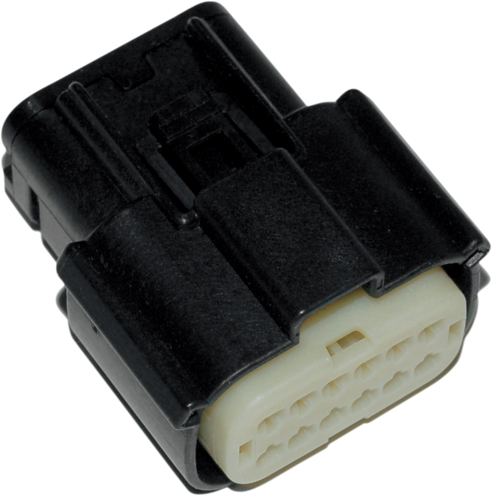 Molex MX 150 Connector - 12 Pin Female - Black