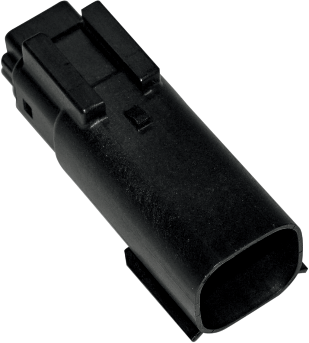 Molex MX 150 Connector - 6 Pin Male - Black