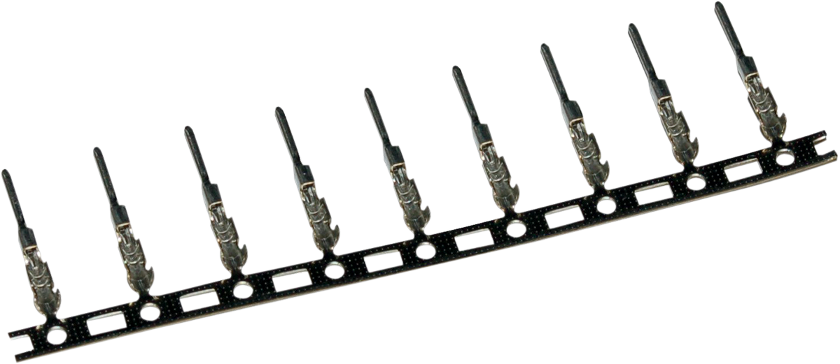 Crimp Terminal - Stamped Male - 100 pack