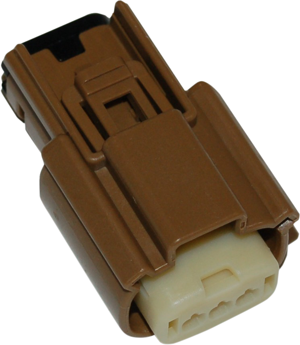 Molex MX 150 Connector - 3 Pin Female - Brown