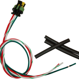 Connector with Wire Pigtail - Delphi