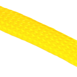 Braided Flex Sleeving - Yellow
