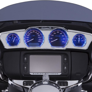 Dash Accent with LEDs - Chrome