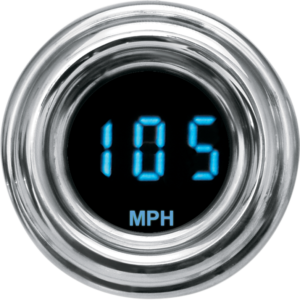 1-7/8" MPH 4000 Series Speedometer - Blue Display
