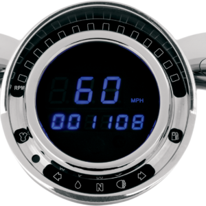 Big Dog Direct Plug-In Speedometer - Blue LED