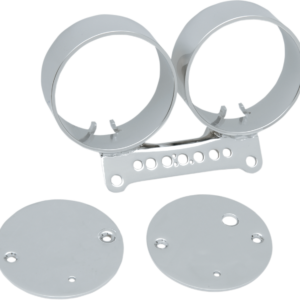 Dual Gauge Bracket - Chrome