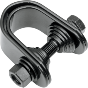 Mini Speedometer/Tachometer Clamp - For 1"/1.25" Tube - Gloss Black