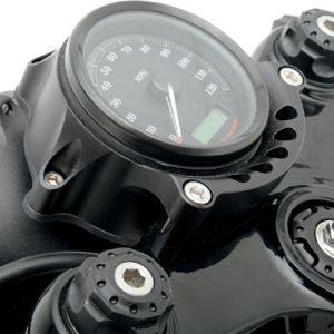 Cafe Gauge/Headlight Relocators - Black Ops