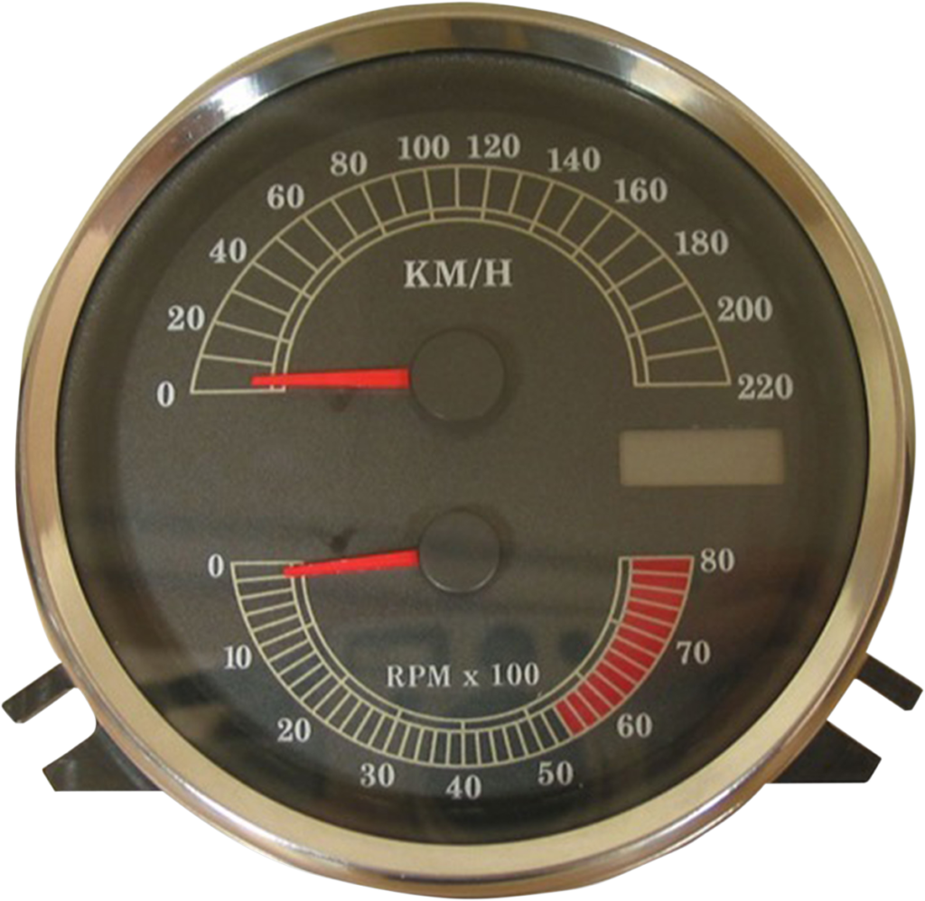 Speedometer Group Electronic Speedometer/Tachometer - Stock Look - 220 KPH/8000 rpm ...