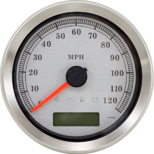Programmable Speedometer - Silver Face - MPH
