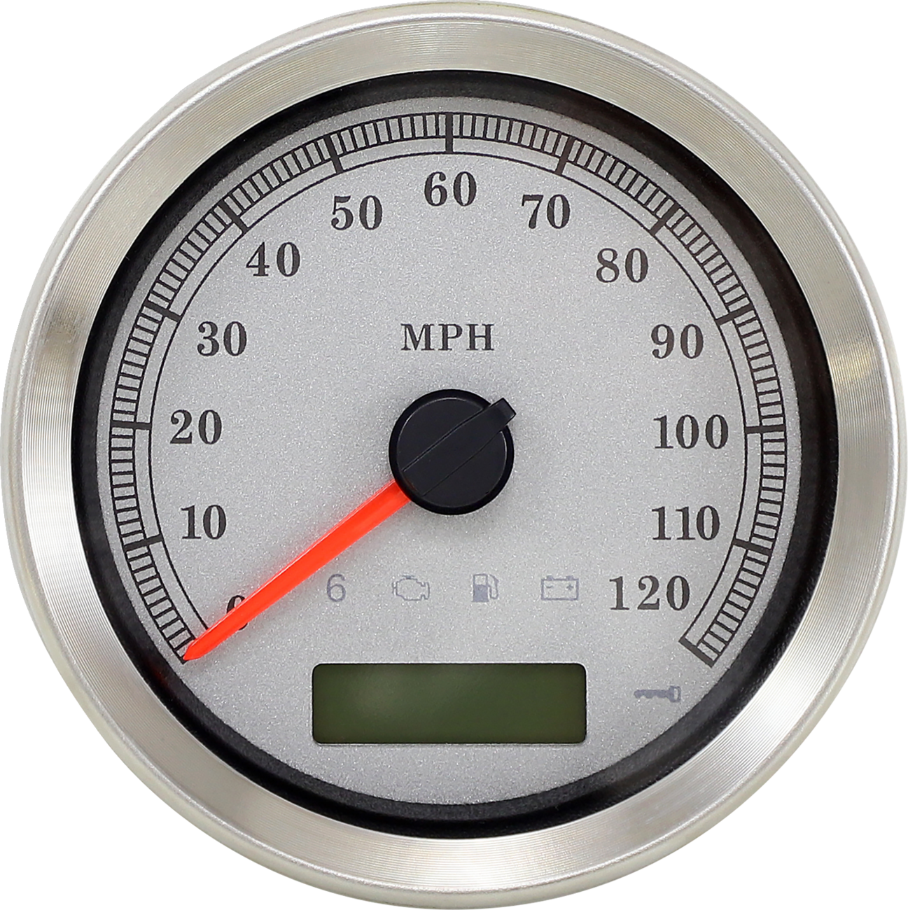 Programmable Speedometer - Silver Face - MPH