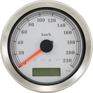 Programmable Speedometer - Silver Face - KM/H