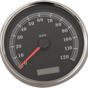 Electronic Speedometer - Black - 120 MPH